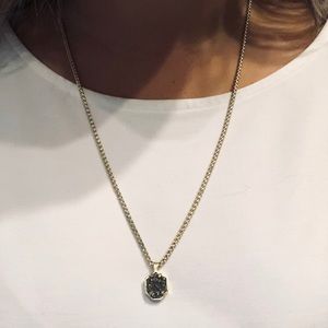 Kendra Scott Long Drusy Necklace